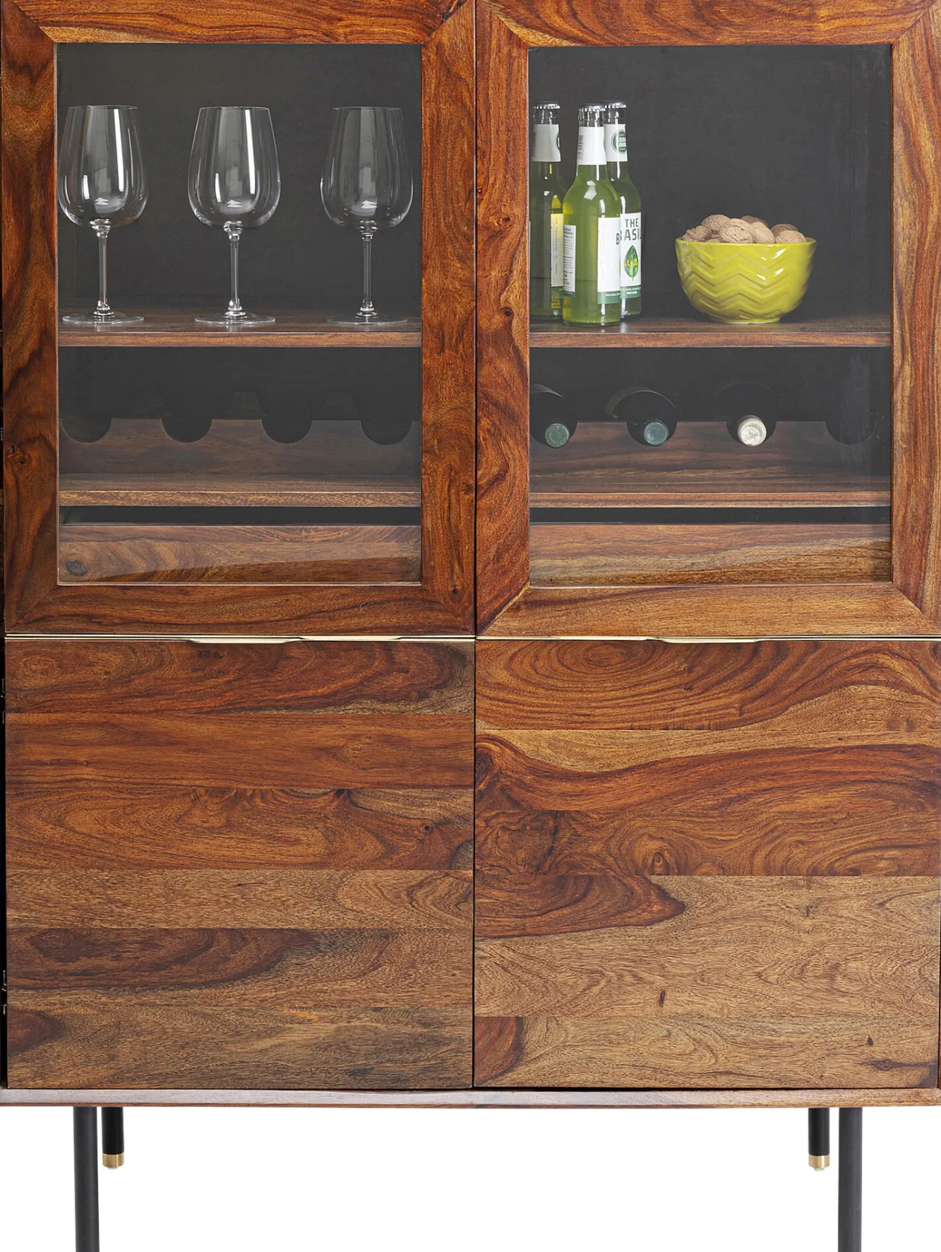 Outlet KARE Design Witryna Ravello 100x140 cm mango brązowa - KARE