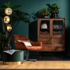 Outlet KARE Design Witryna Ravello 100x140 cm mango brązowa - KARE