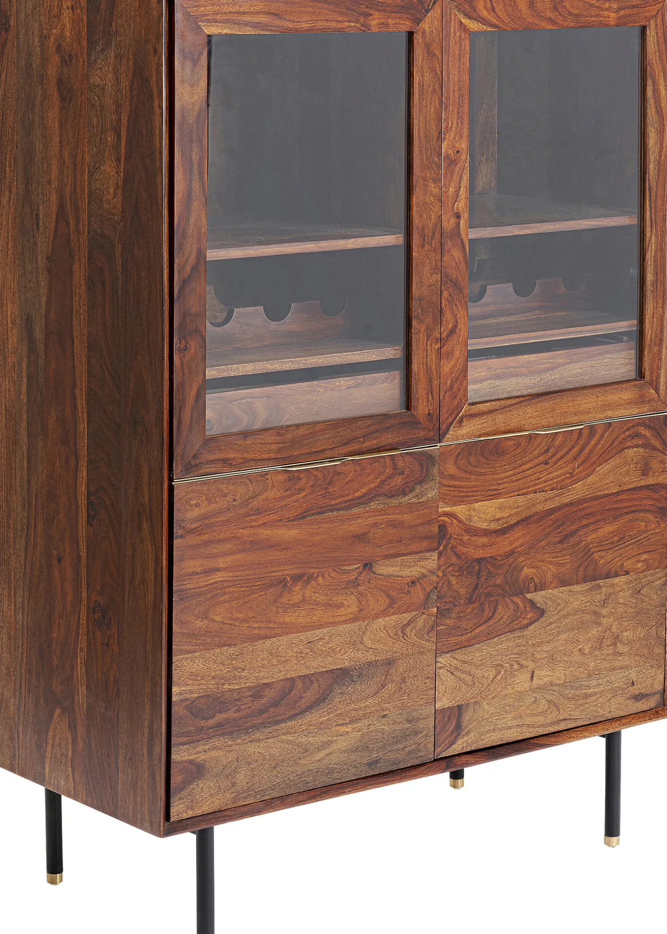 Outlet KARE Design Witryna Ravello 100x140 cm mango brązowa - KARE