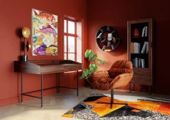 Online KARE Design Witryna Ravello 55x170 cm mango brązowa - KARE