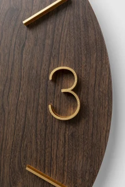 Best KARE Design Zegar Bruno Ø50 cm brązowo-złoty - KARE