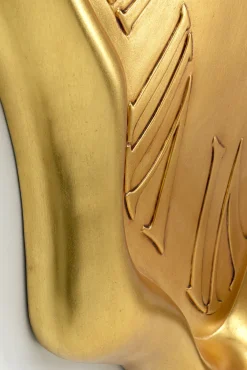 Discount KARE Design Zegar ścienny Big Drop 92x127 cm złoty - KARE