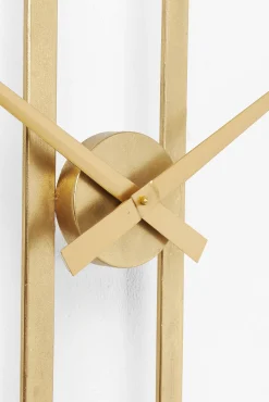 Clearance KARE Design Zegar ścienny Clip ∅107 cm złoty - KARE
