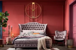 Clearance KARE Design Zegar ścienny Clip ∅107 cm złoty - KARE