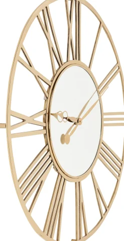 Clearance KARE Design Zegar ścienny Giant Ø120 cm złoty - KARE