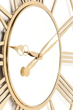 Clearance KARE Design Zegar ścienny Giant Ø120 cm złoty - KARE
