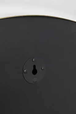 Outlet KARE Design Zegar ścienny nowoczesny złoty tarcza lustrzana Ø76 cm - KARE