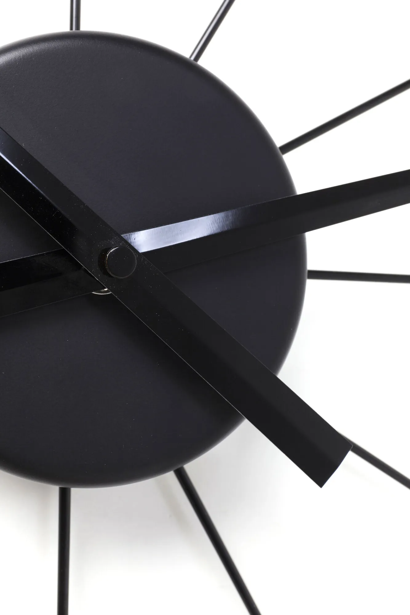 Clearance KARE Design Zegar wiszący Like Umbrella Ø100 cm czarny - KARE