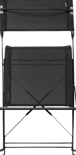 Hot KARE Design Zestaw 2 krzeseł ogrodowych składanych w kolorze czarnym 48x80 cm - KARE