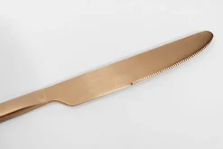 Discount KARE Design Zestaw 16 sztućców ze stali nierdzewnej kolor miedziany matowy - KARE