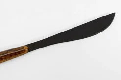 Hot KARE Design Zestaw 16 sztućców ze stali nierdzewnej i tworzywa czarno-brązowe - KARE