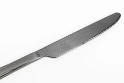 Online KARE Design Zestaw 16 sztućców ze stali nierdzewnej kolor czarny matowy - KARE