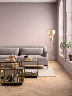 Discount KARE Design Zestaw czterech ław Luigi złote - KARE