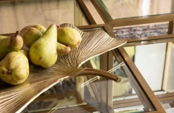 Discount KARE Design Zestaw czterech ław Luigi złote - KARE