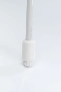 Outlet KARE Design Zestaw dwóch foteli ogrodowych - kolor turkusowy nogi białe 73x85 cm - KARE