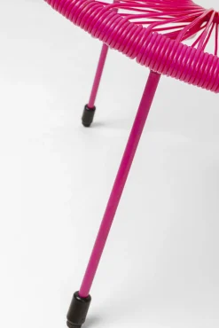 Discount KARE Design Zestaw dwóch foteli ogrodowych - kolor różowy 73x85 cm - KARE