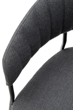 Online KARE Design Zestaw dwóch krzeseł antracytowe nogi czarne 57x78 cm - KARE