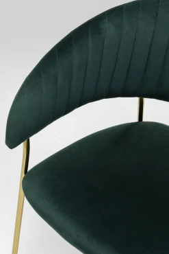 Sale KARE Design Zestaw dwóch krzeseł z podłokietnikami Belle 61x80 cm zielone - KARE