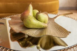 Online KARE Design Zestaw dwóch stolików kawowych Wire mosiężne - KARE