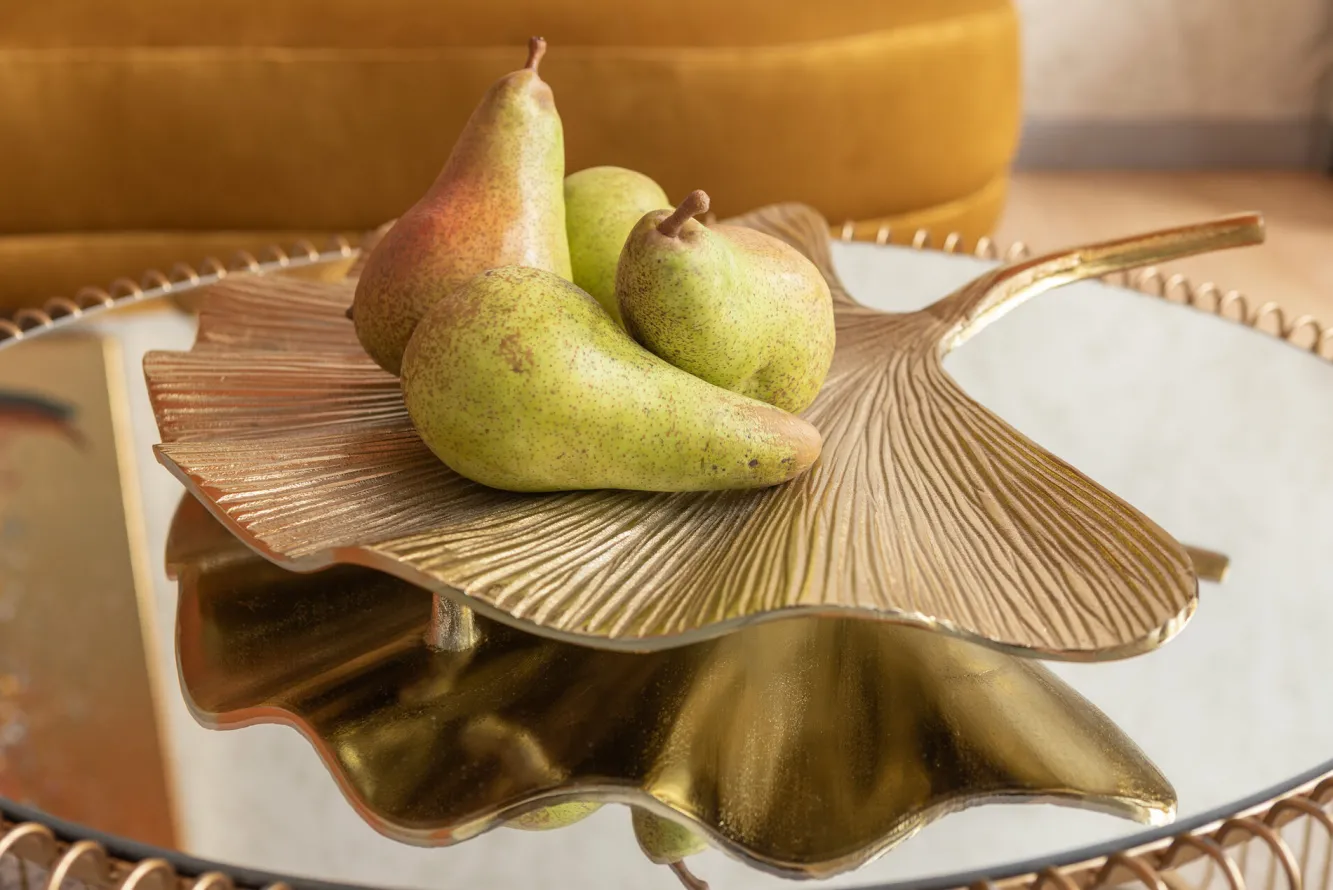 Online KARE Design Zestaw dwóch stolików kawowych Wire mosiężne - KARE