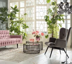 Sale KARE Design Zestaw dwóch stolików kawowych Wire czarne - KARE