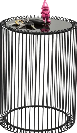 Discount KARE Design Zestaw dwóch stolików kawowych Wire czarne - KARE