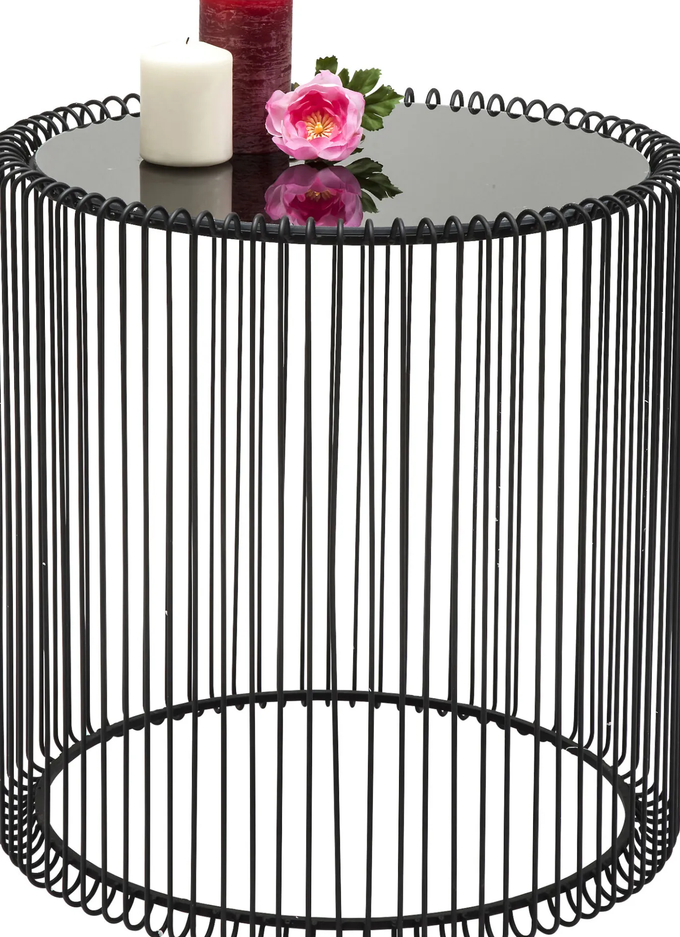 Discount KARE Design Zestaw dwóch stolików kawowych Wire czarne - KARE