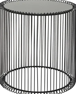 Discount KARE Design Zestaw dwóch stolików kawowych Wire czarne - KARE