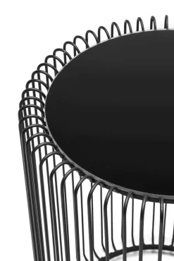 Discount KARE Design Zestaw dwóch stolików kawowych Wire czarne - KARE