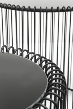 Discount KARE Design Zestaw dwóch stolików kawowych Wire czarne - KARE