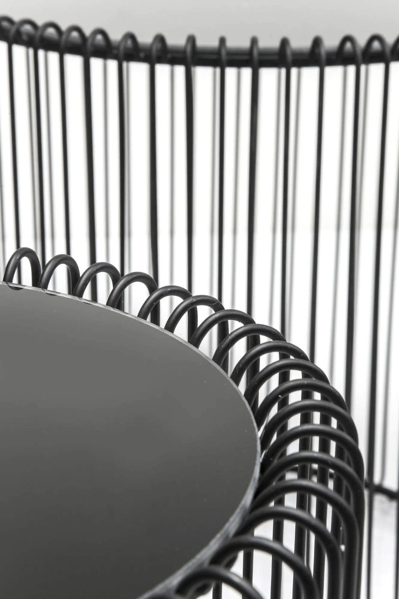 Discount KARE Design Zestaw dwóch stolików kawowych Wire czarne - KARE