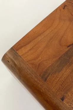 New KARE Design Zestaw dwóch stolików kawowych Authentico Cube drewniane - KARE