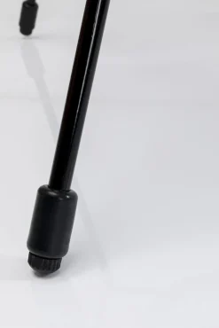 Clearance KARE Design Zestaw ogrodowy fotel żyłkowy i stolik okrągły kolor czarny - KARE