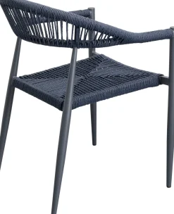 Outlet KARE Design Zestaw ogrodowy Sorento niebieski (5-szt) - KARE