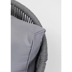 Online KARE Design Zestaw ogrodowy szary 4-set sofa, stolik i 2 fotele - KARE