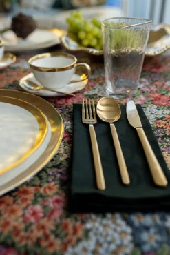 Hot KARE Design Zestaw sztućców Gloria (16 sztuk) złoty mat - KARE