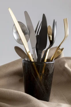 Hot KARE Design Zestaw sztućców Gloria (16 sztuk) złoty mat - KARE